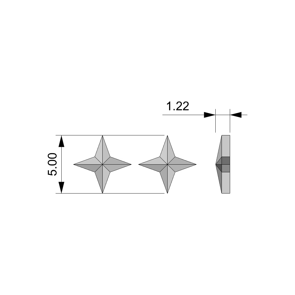 Earring - Tiny Star Stud model