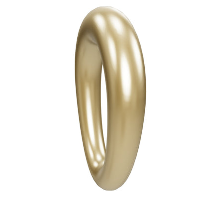 Oval Bail 1.1x1.5x8.1mm