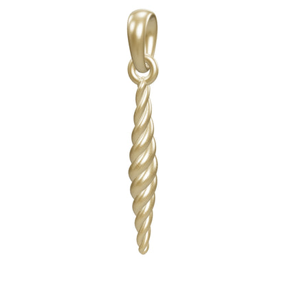 Medium icicle drop pendant